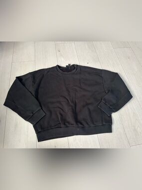 Adidas pullover crewneck sweater-black